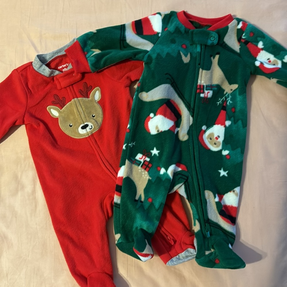 Christmas newborn set